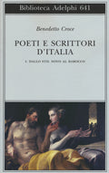 Poeti E Scrittori D'Italia (di Benedetto Croce - Ed. Adelphi)